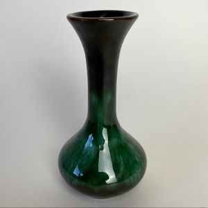 Blue Mountain Pottery Dark Green Vase Canada